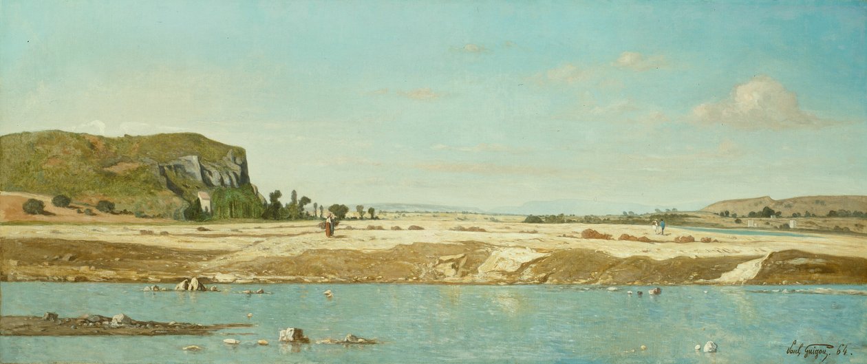 Duranceflodens stränder vid Saint Paul av Paul Camille Guigou