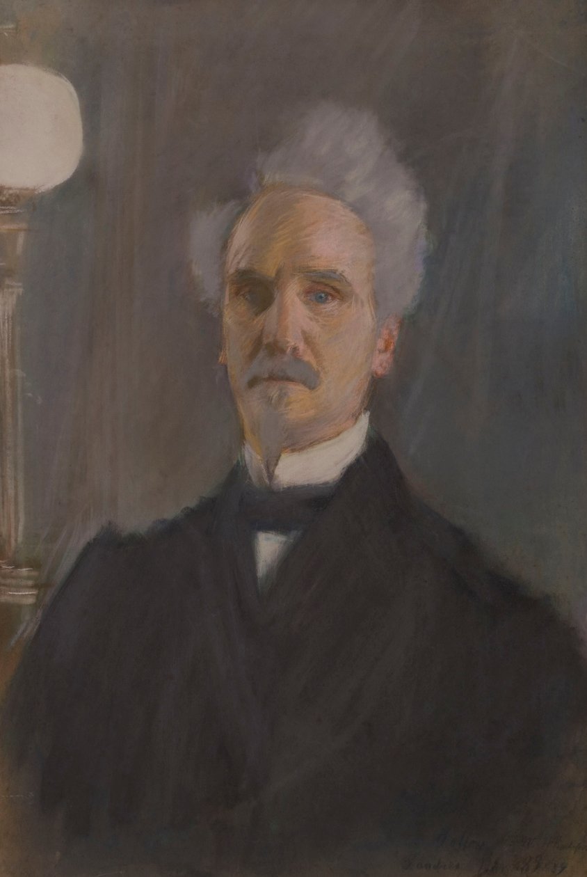 Porträtt av Henri Rochefort 1830-1913, 1889. av Paul Cesar Helleu