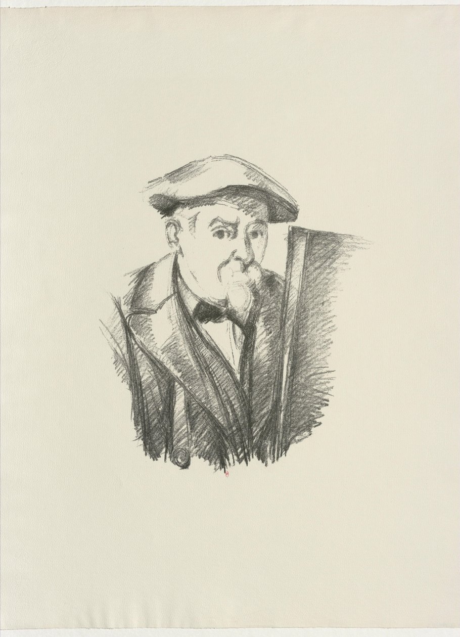 Självporträtt av Paul Cézanne