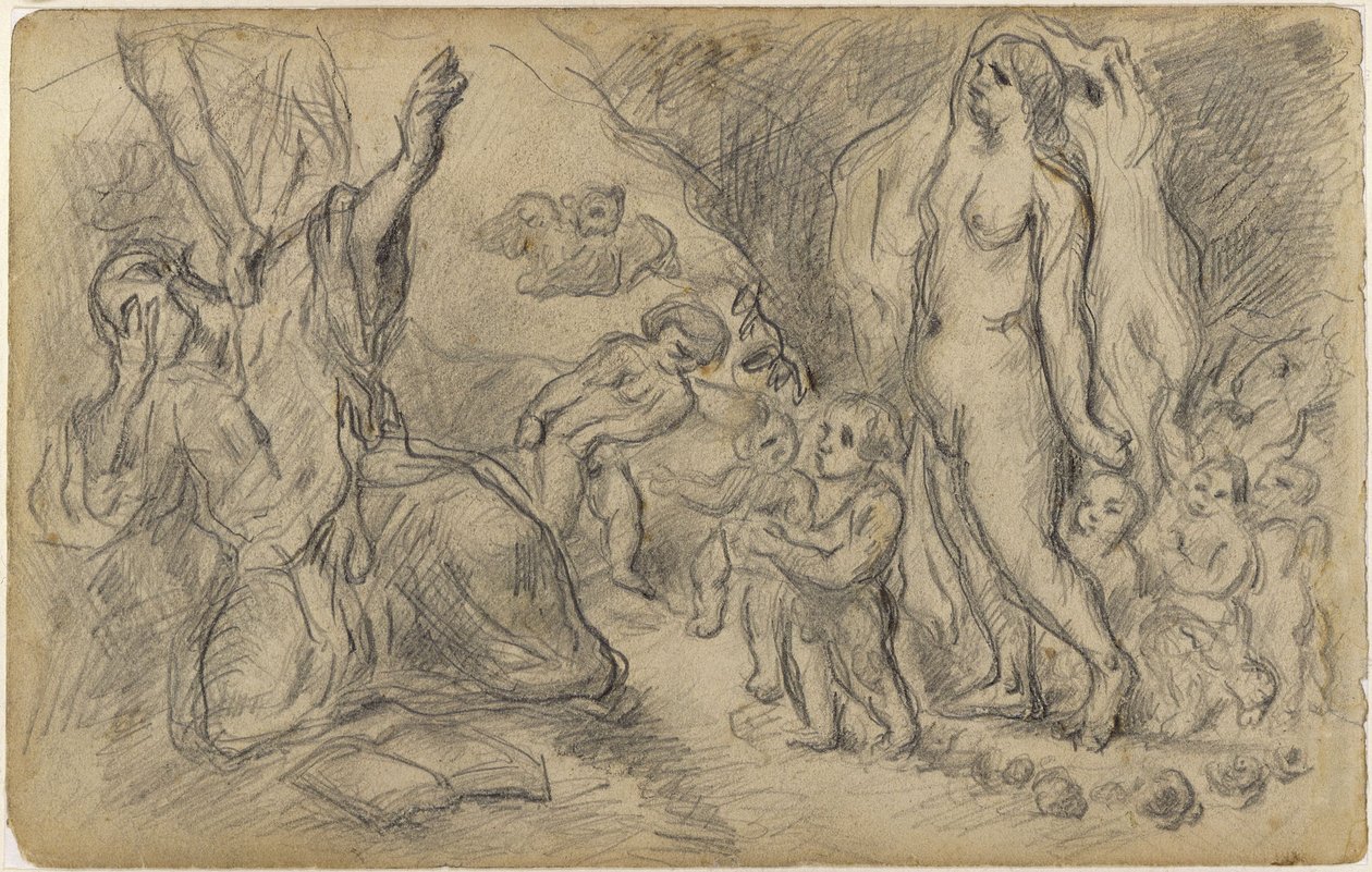 Sankt Antonius frestelse av Paul Cézanne