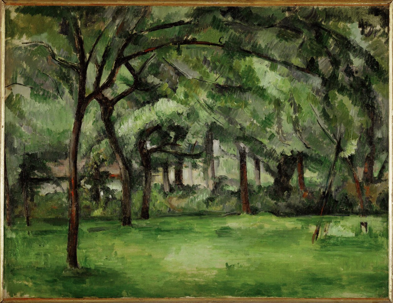 Bondgård i Normandie av Paul Cézanne