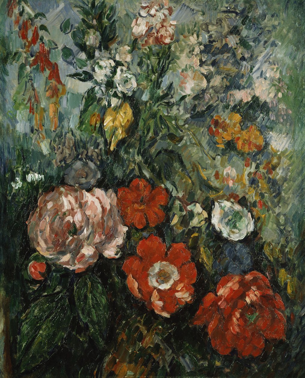 Blommor, ca 1879 (olja på duk) av Paul Cézanne