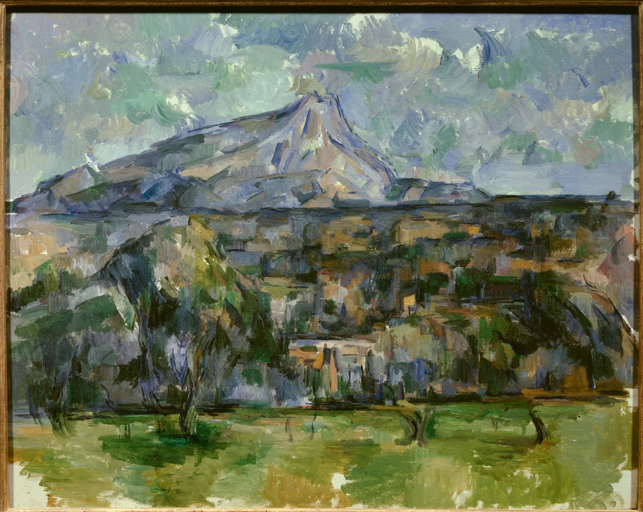 Heliga Segerberget. Målning av Paul Cezanne (1839-1906) av Paul Cézanne