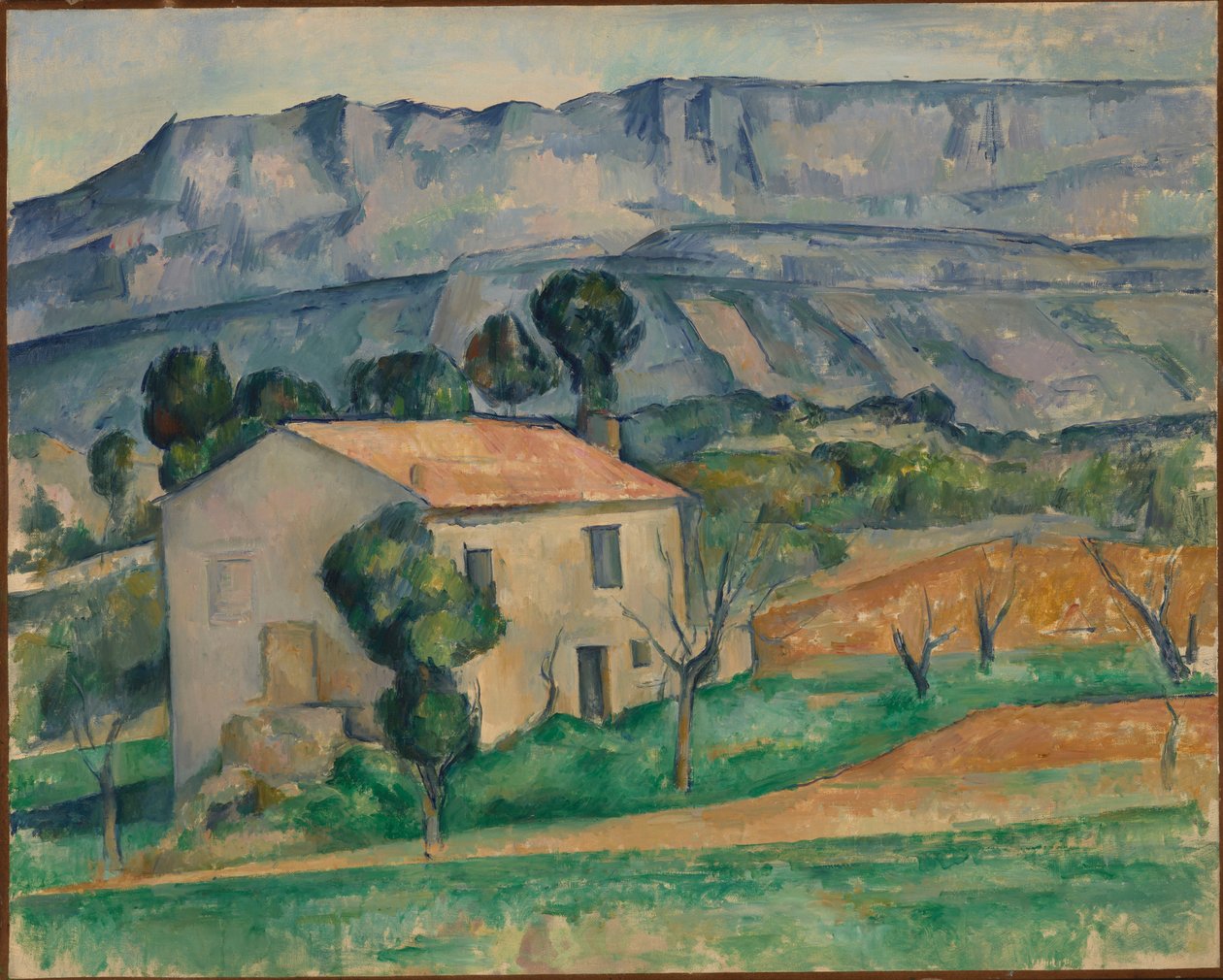 Hus i Provence av Paul Cézanne