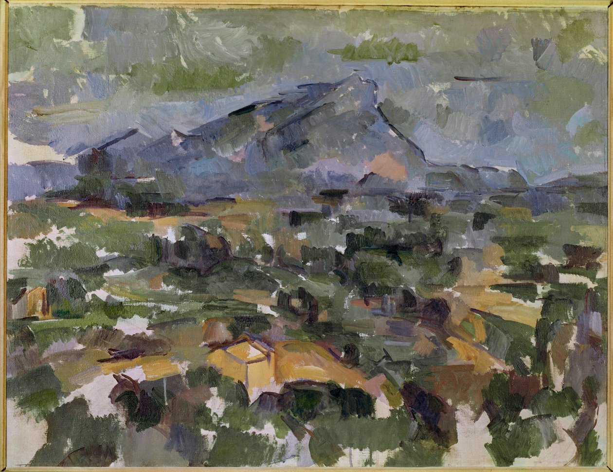 Berget Sainte-Victoire av Paul Cézanne