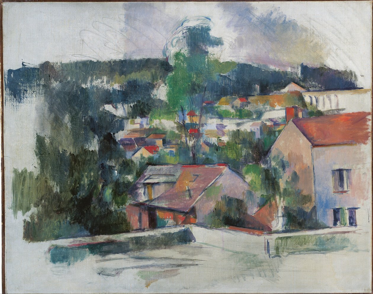 Landskap av Paul Cézanne