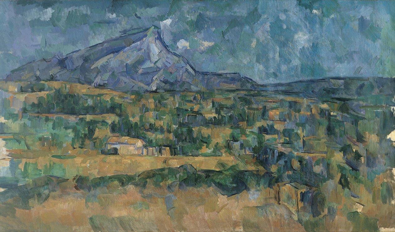 Mont Sainte-Victoire, ca 1902-06 (olja på duk) av Paul Cézanne