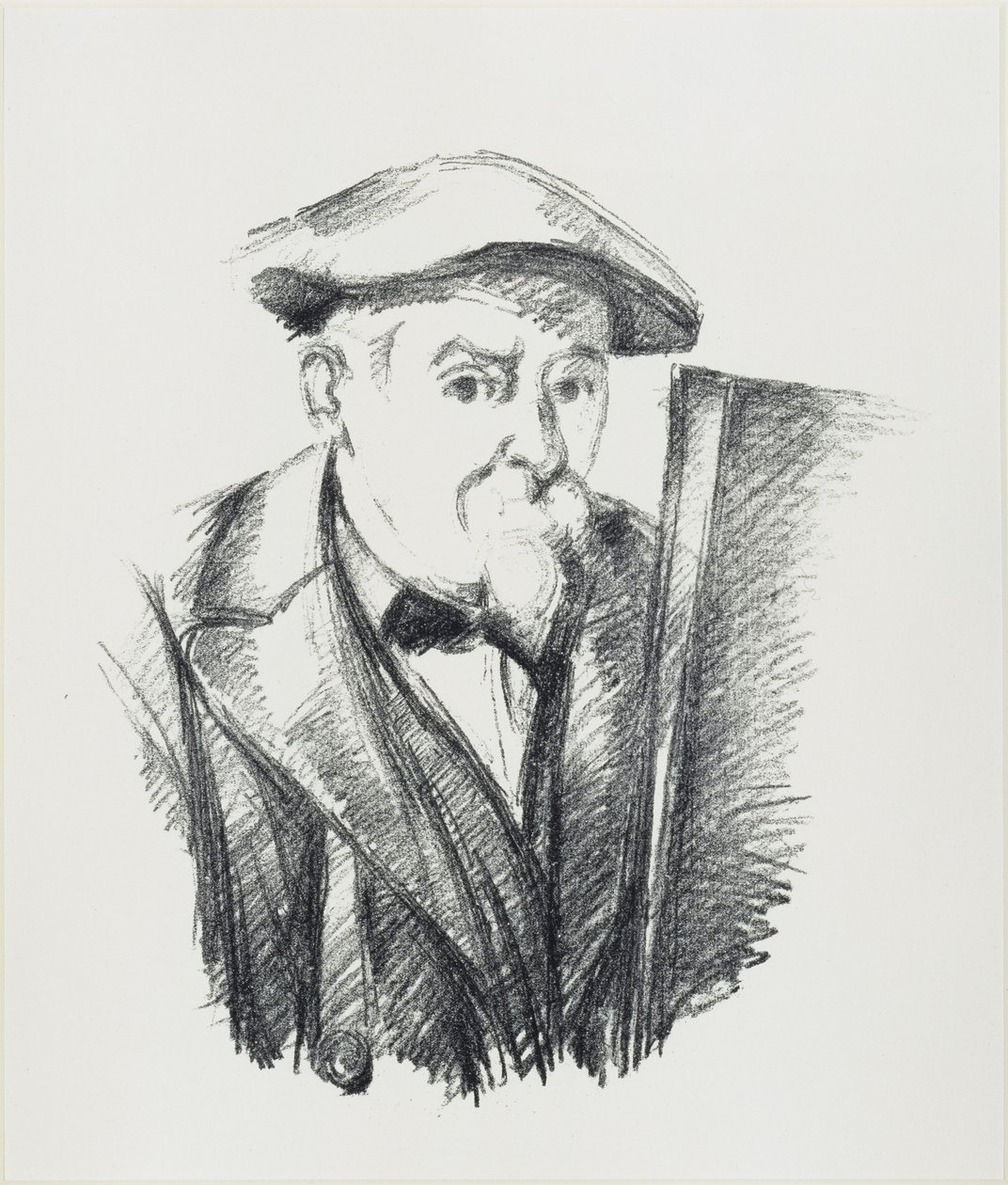 Självporträtt av Paul Cézanne