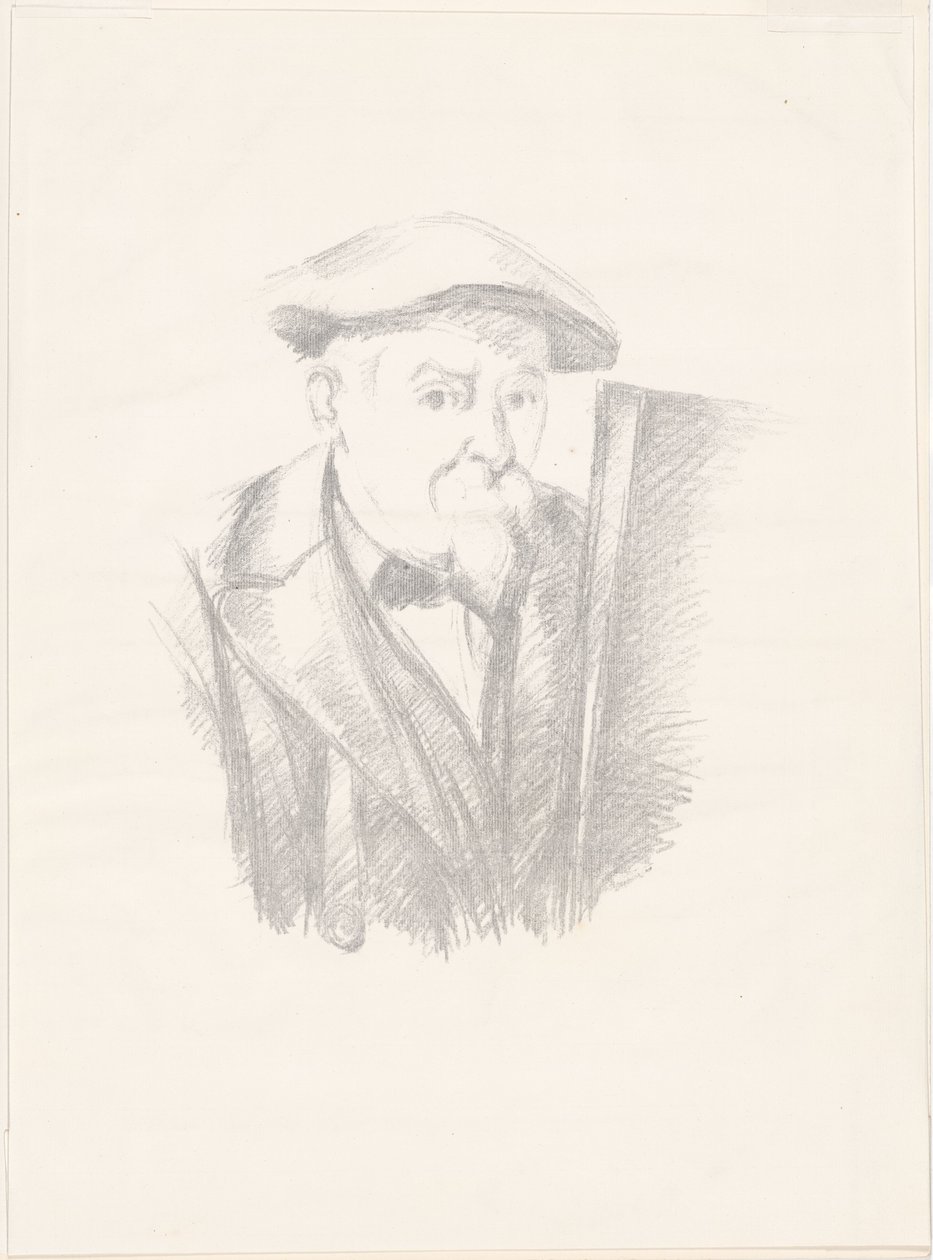 Självporträtt av Paul Cézanne