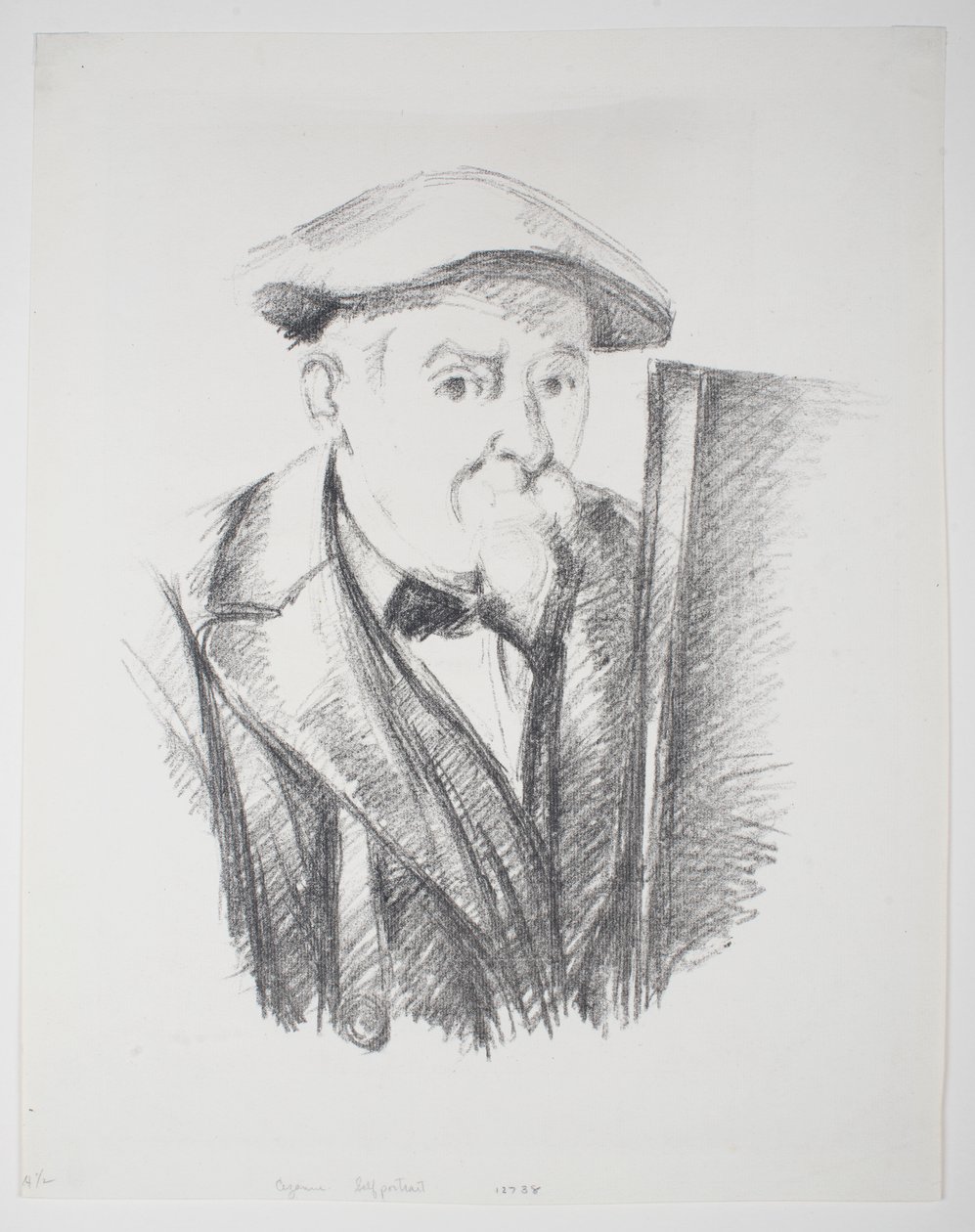 Självporträtt av Paul Cézanne