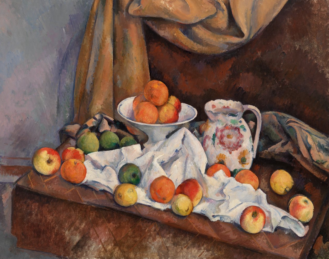 Fortfarande liv av Paul Cézanne