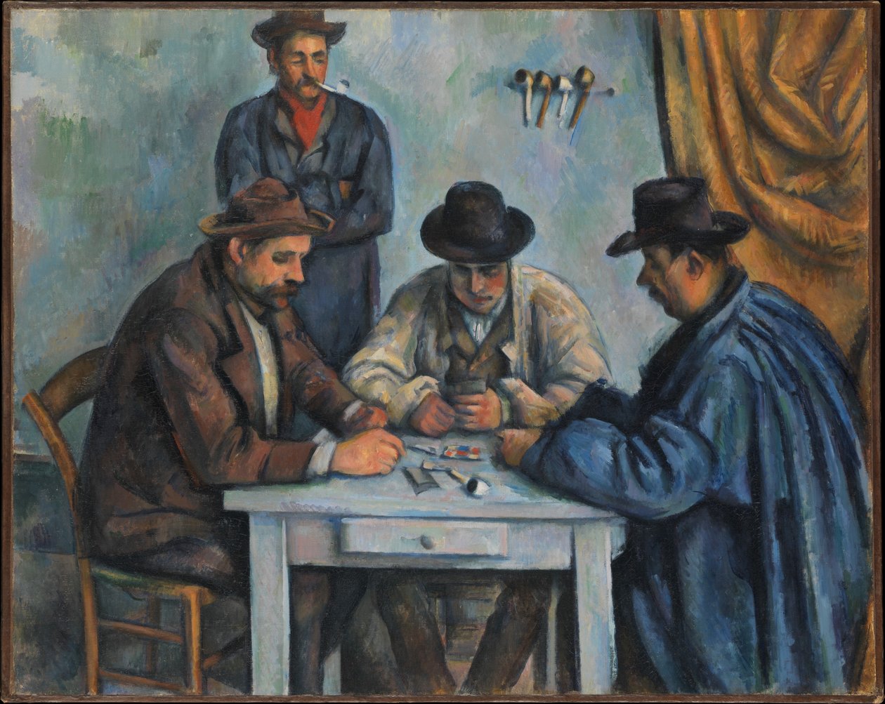 Kortspelarna av Paul Cézanne