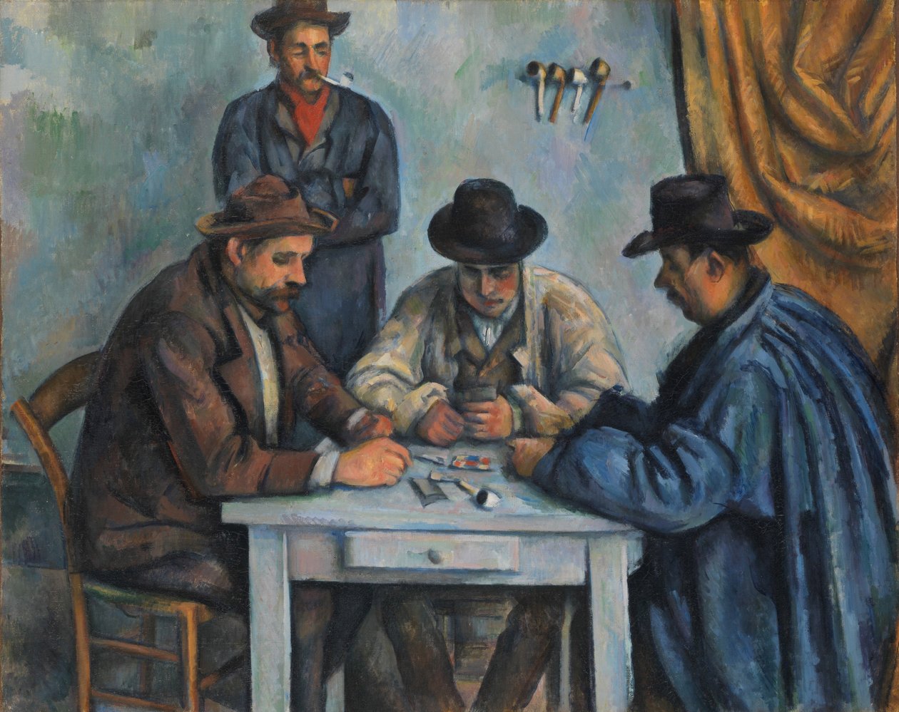 Kortspelarna av Paul Cézanne
