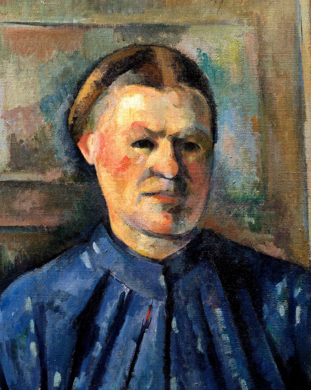 Kvinnan och kaffebryggaren (detalj) 1890-95 (olja på duk) av Paul Cézanne