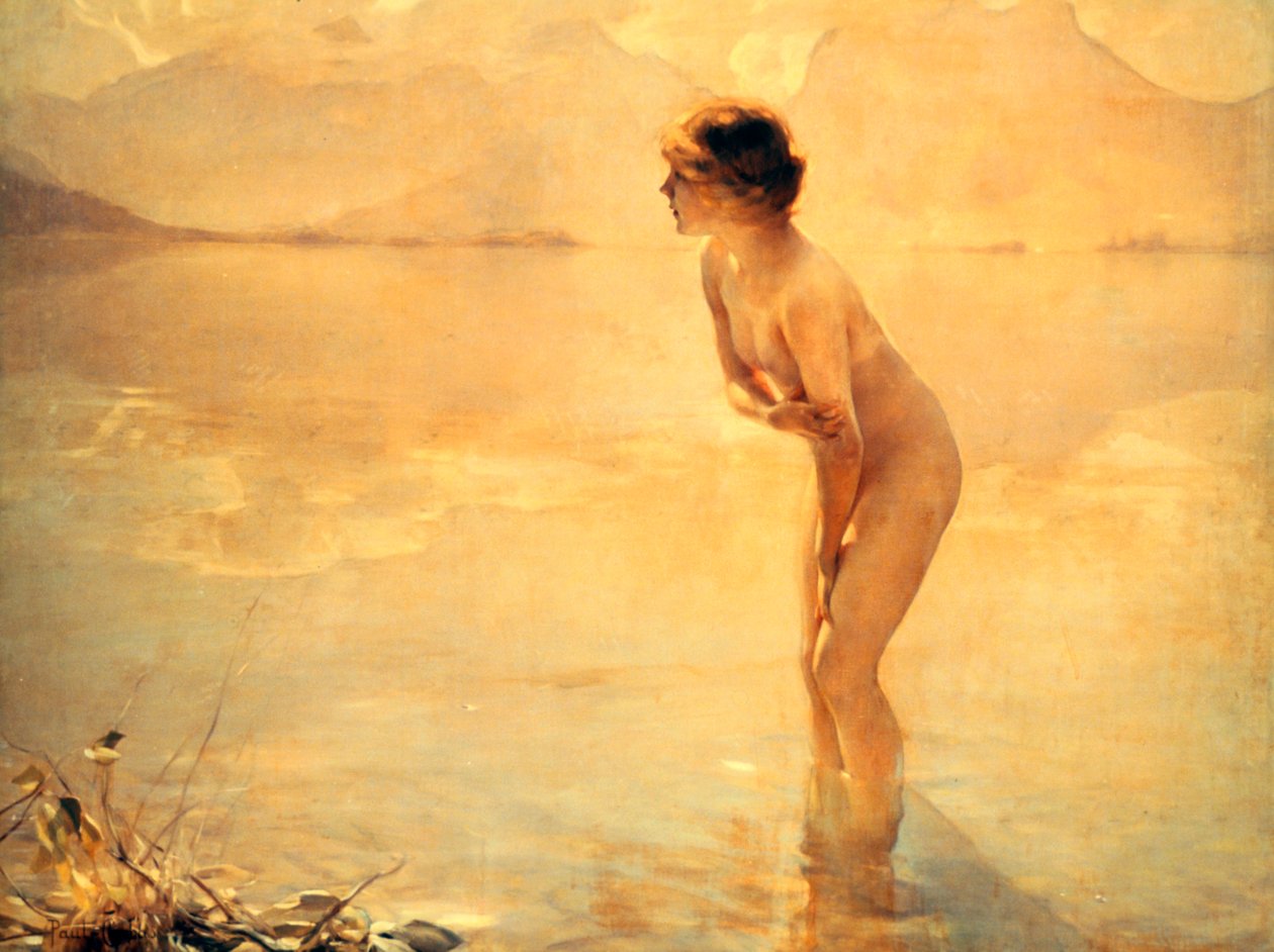 "September morgon", 1912 av Paul Chabas