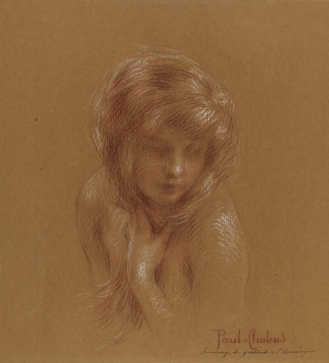 Ung flicka av Paul Chabas