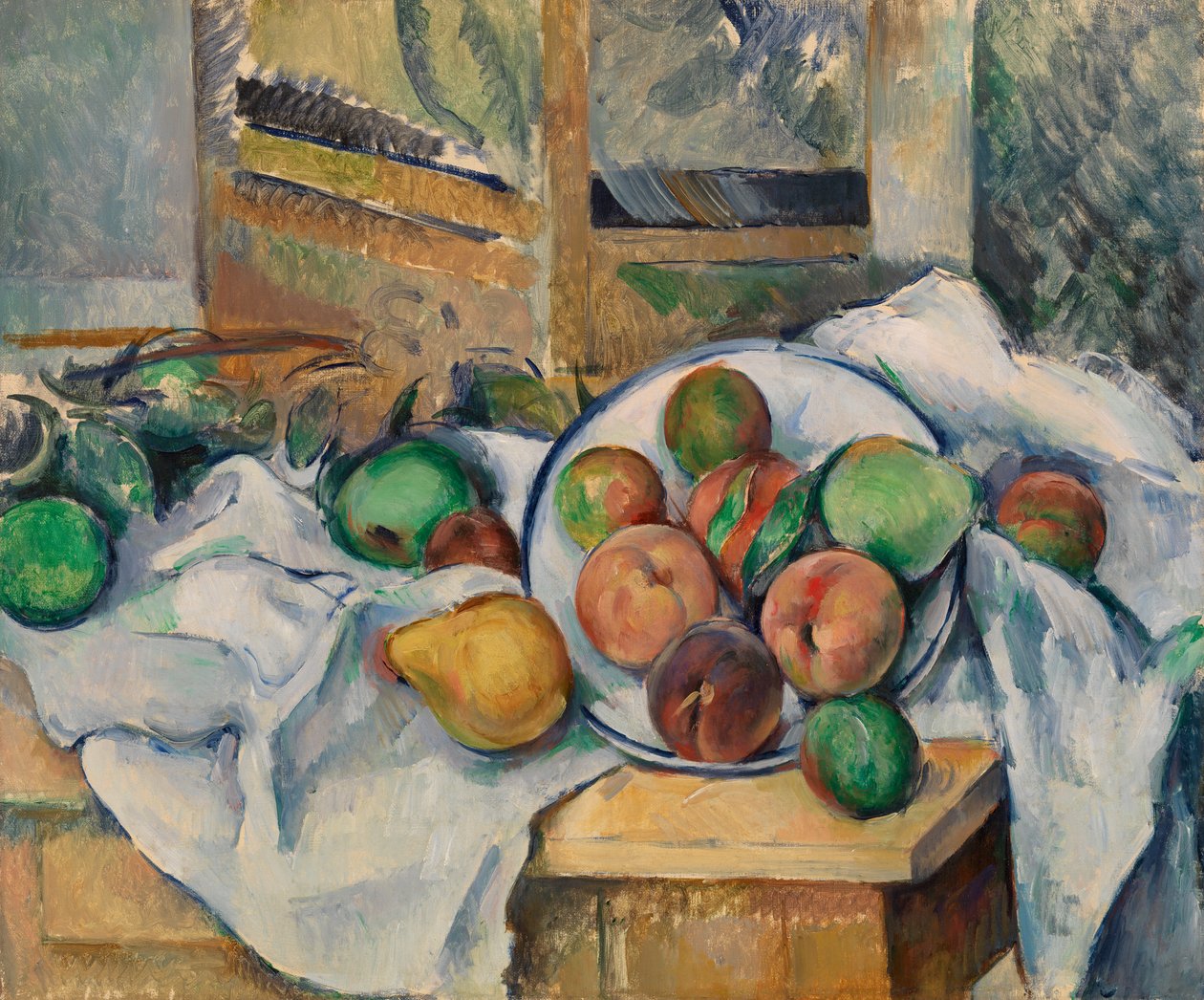 En bordshörna av Paul Cézanne