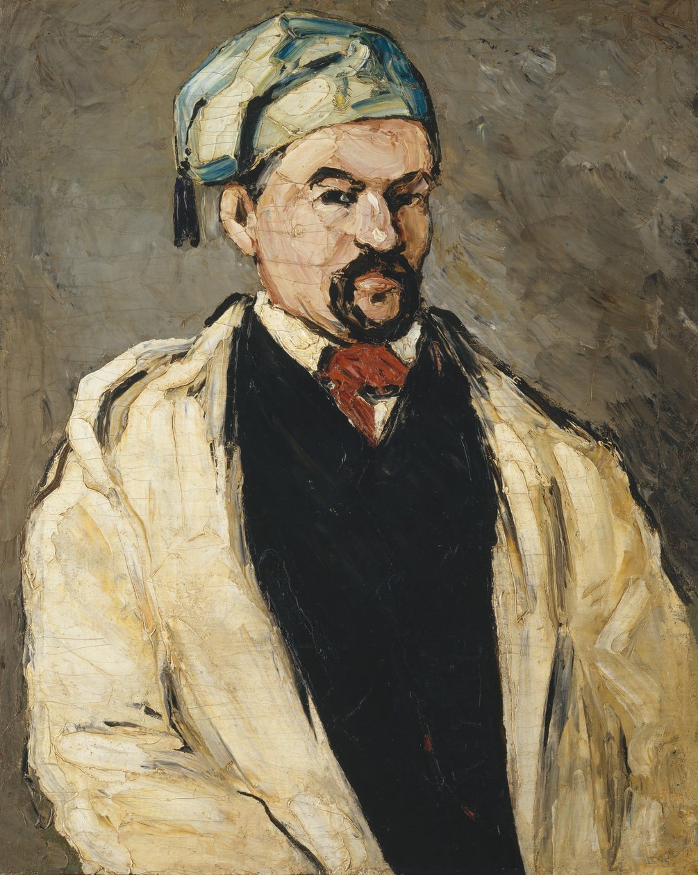 Antoine Dominique Sauveur Aubert född 1817, konstnärens farbror, 1866. av Paul Cézanne