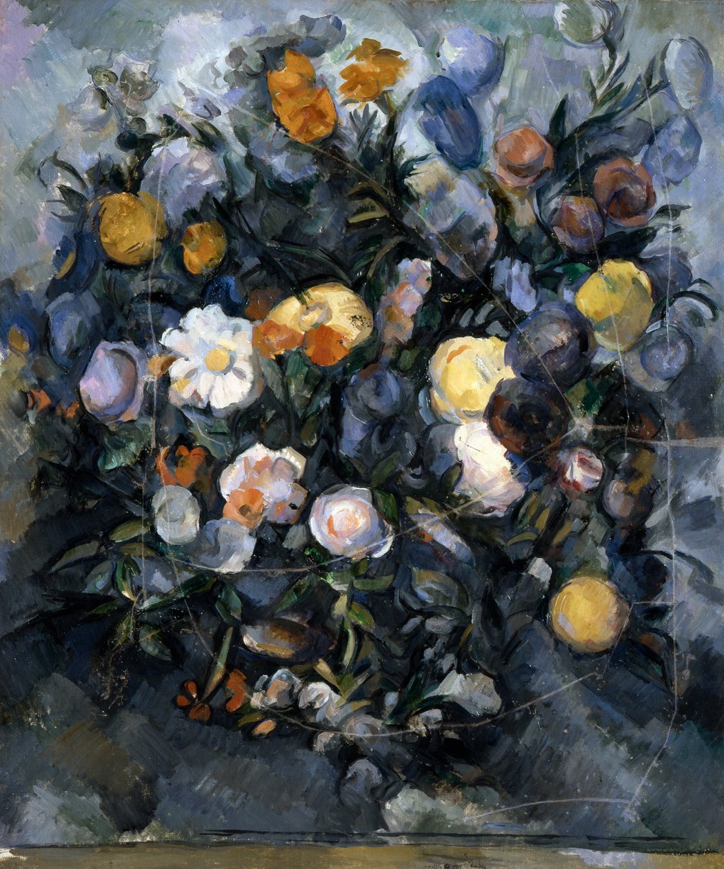 Blommor, c1902 av Paul Cézanne