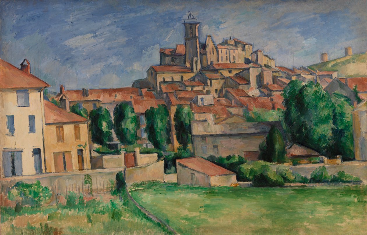 Gardanne (horisontell vy) av Paul Cézanne