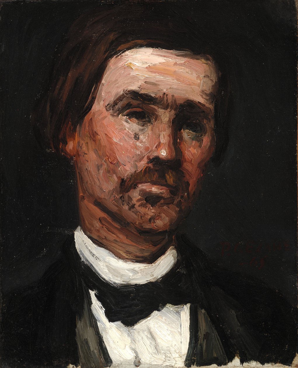Chef för en man av Paul Cézanne