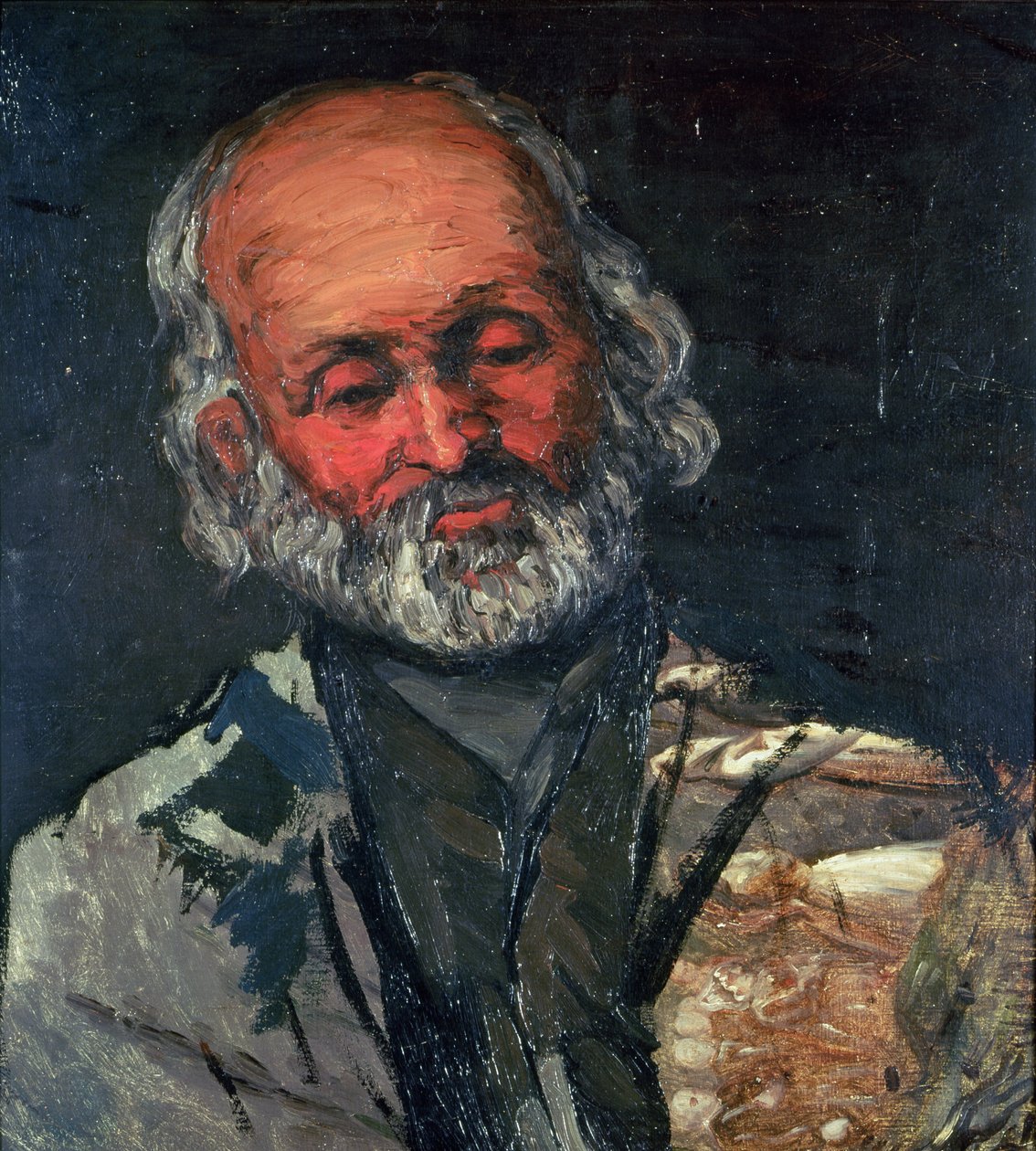 Chef för en gammal man, ca 1866 av Paul Cézanne