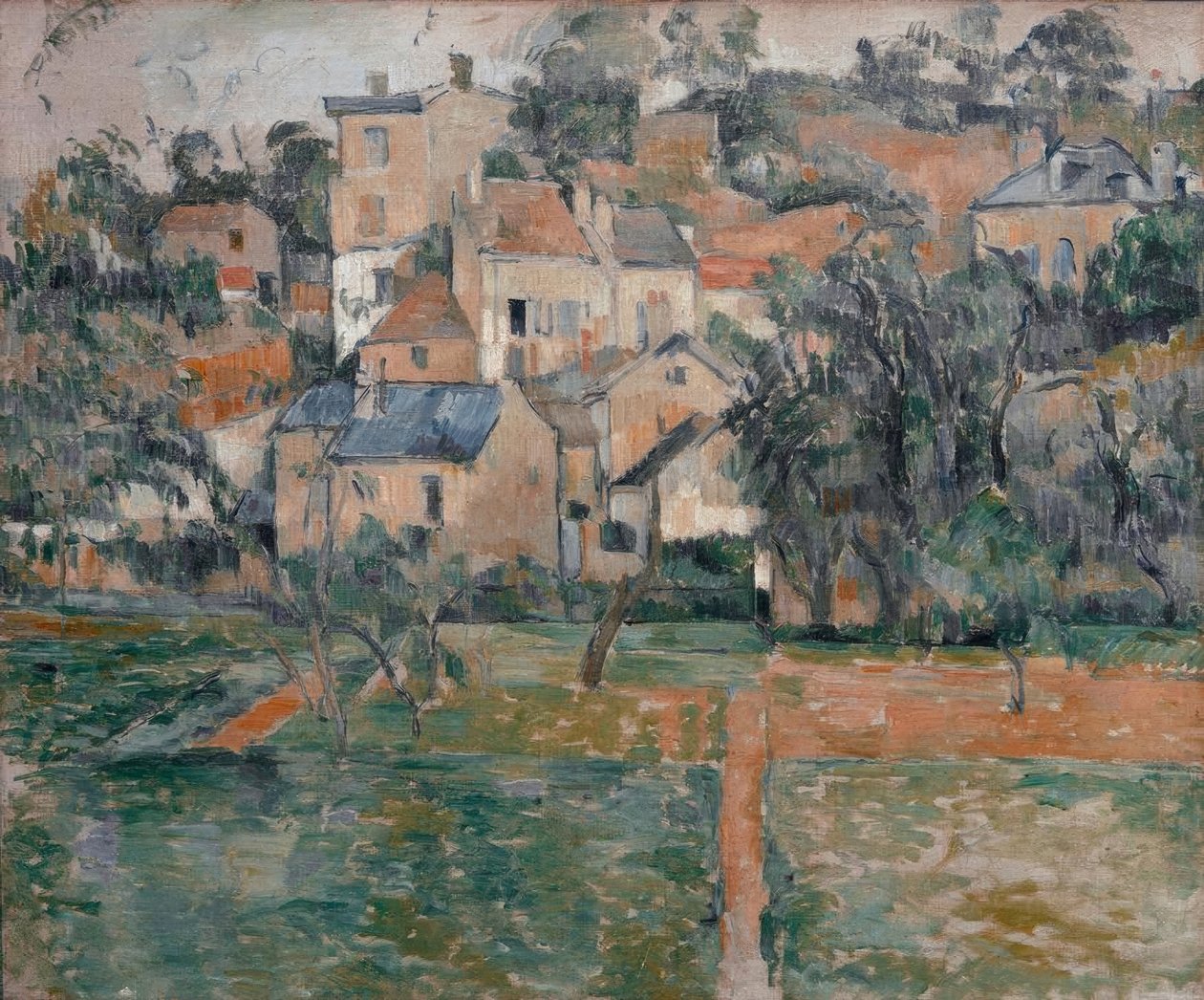 Hermitage, Pontoise av Paul Cézanne