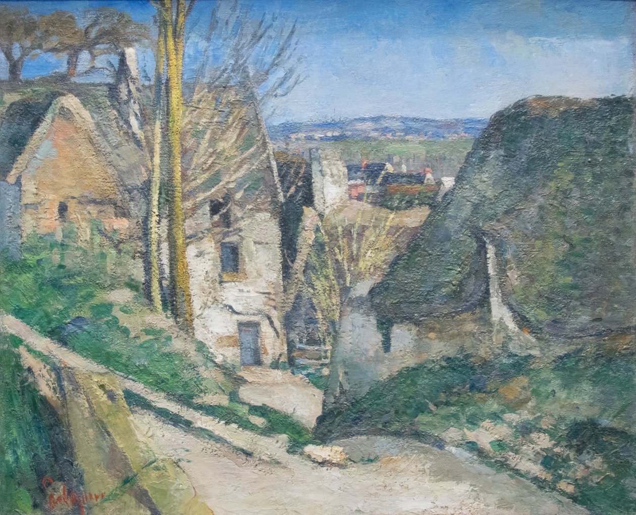 Den hängde mannens hus av Paul Cézanne