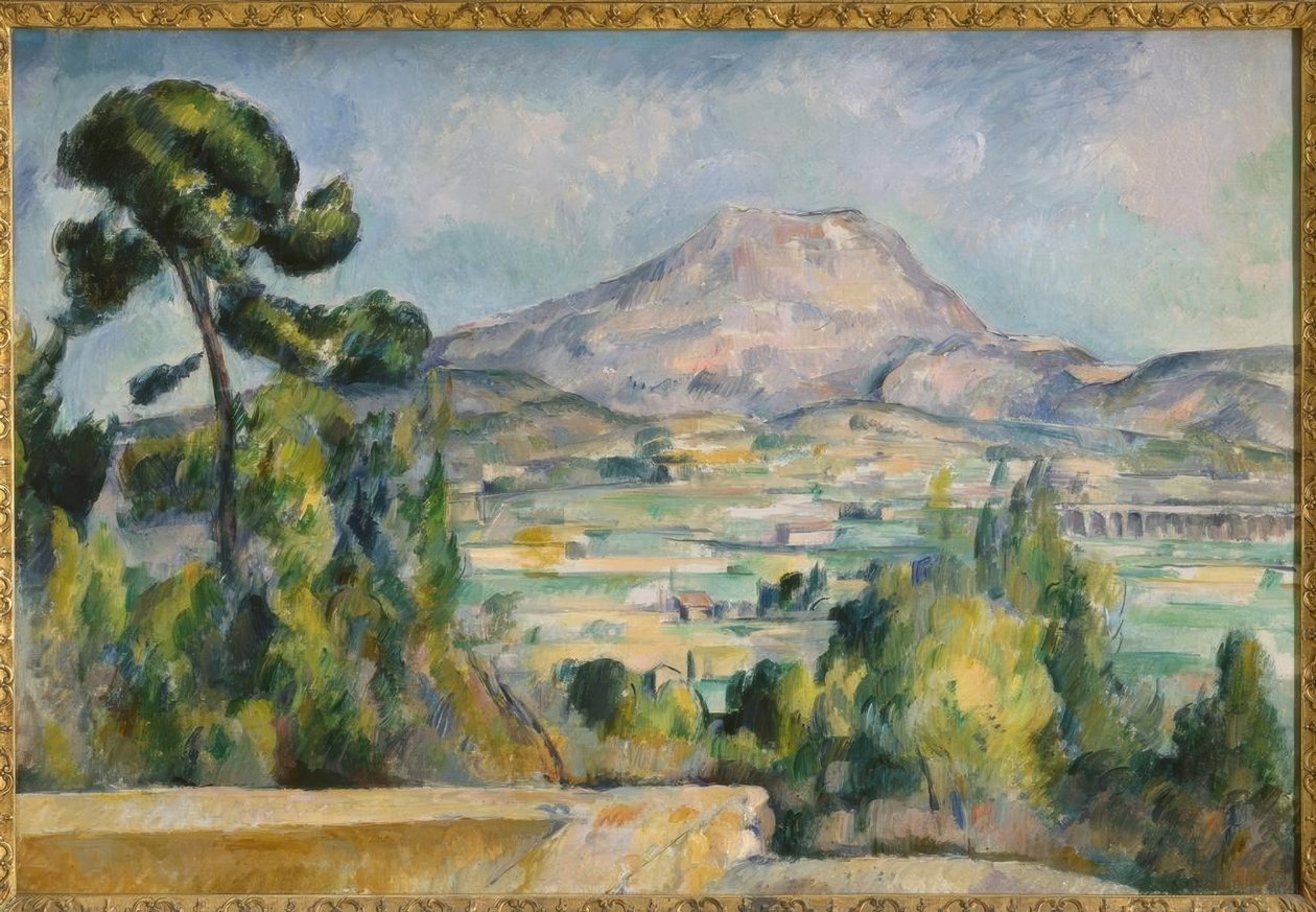 Berget Sainte-Victoire av Paul Cézanne