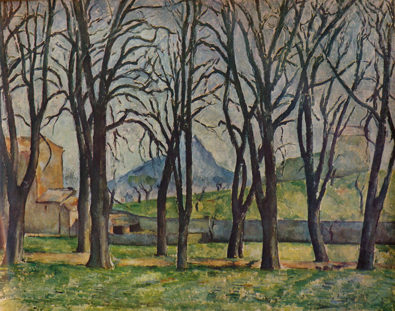 "Mountain Sainte-Victoire", 1935 av Paul Cézanne