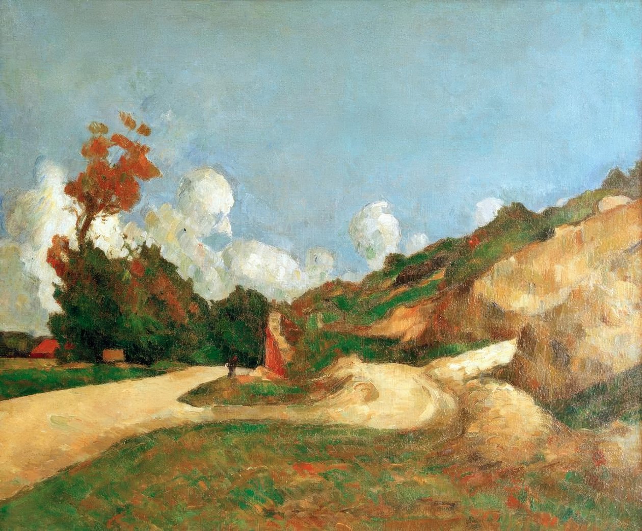 Vägen av Paul Cézanne