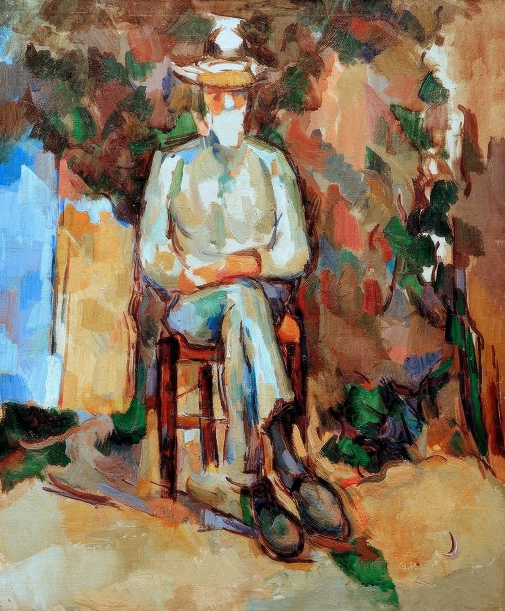 Trädgårdsmästaren Vallier av Paul Cézanne