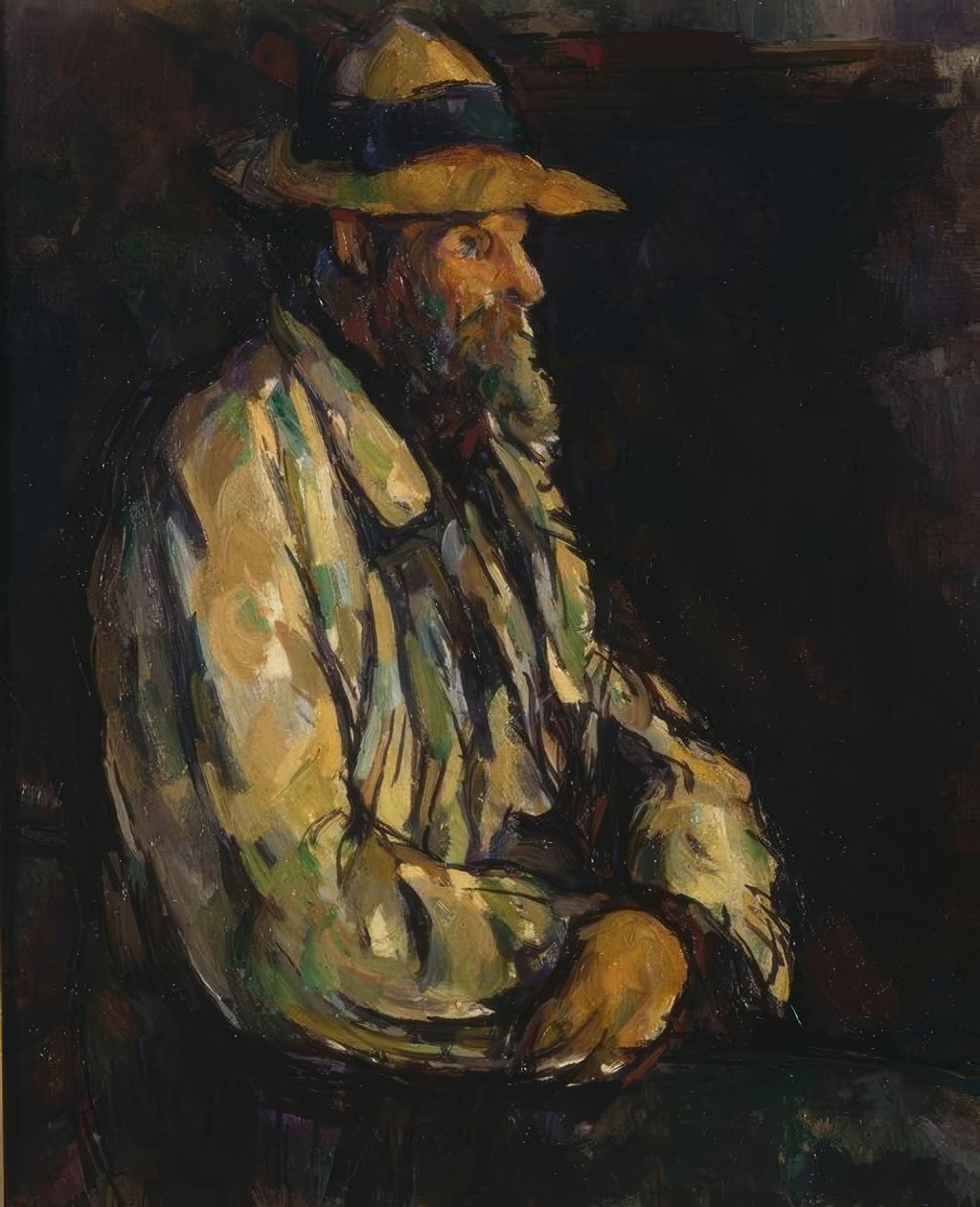 Trädgårdsmästaren Vallier av Paul Cézanne