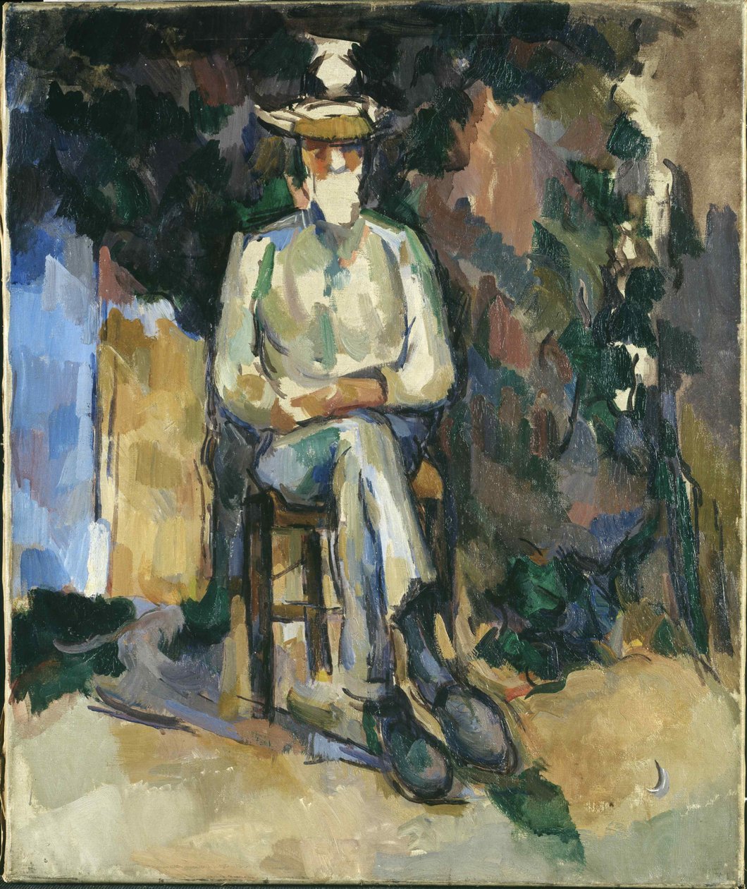 Trädgårdsmästaren Vallier, ca 1904-1906. av Paul Cézanne