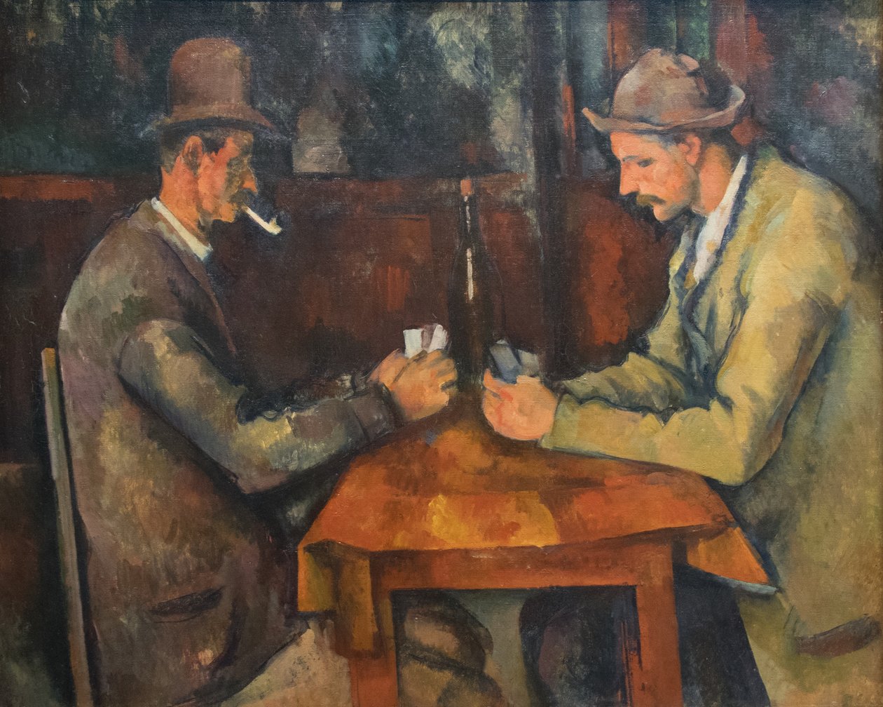 Kortspelarna av Paul Cézanne