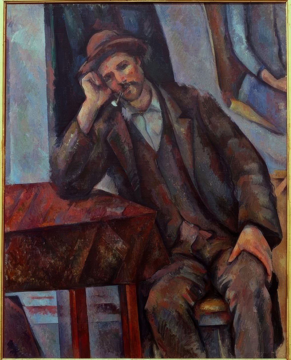Mannen med pipan av Paul Cézanne