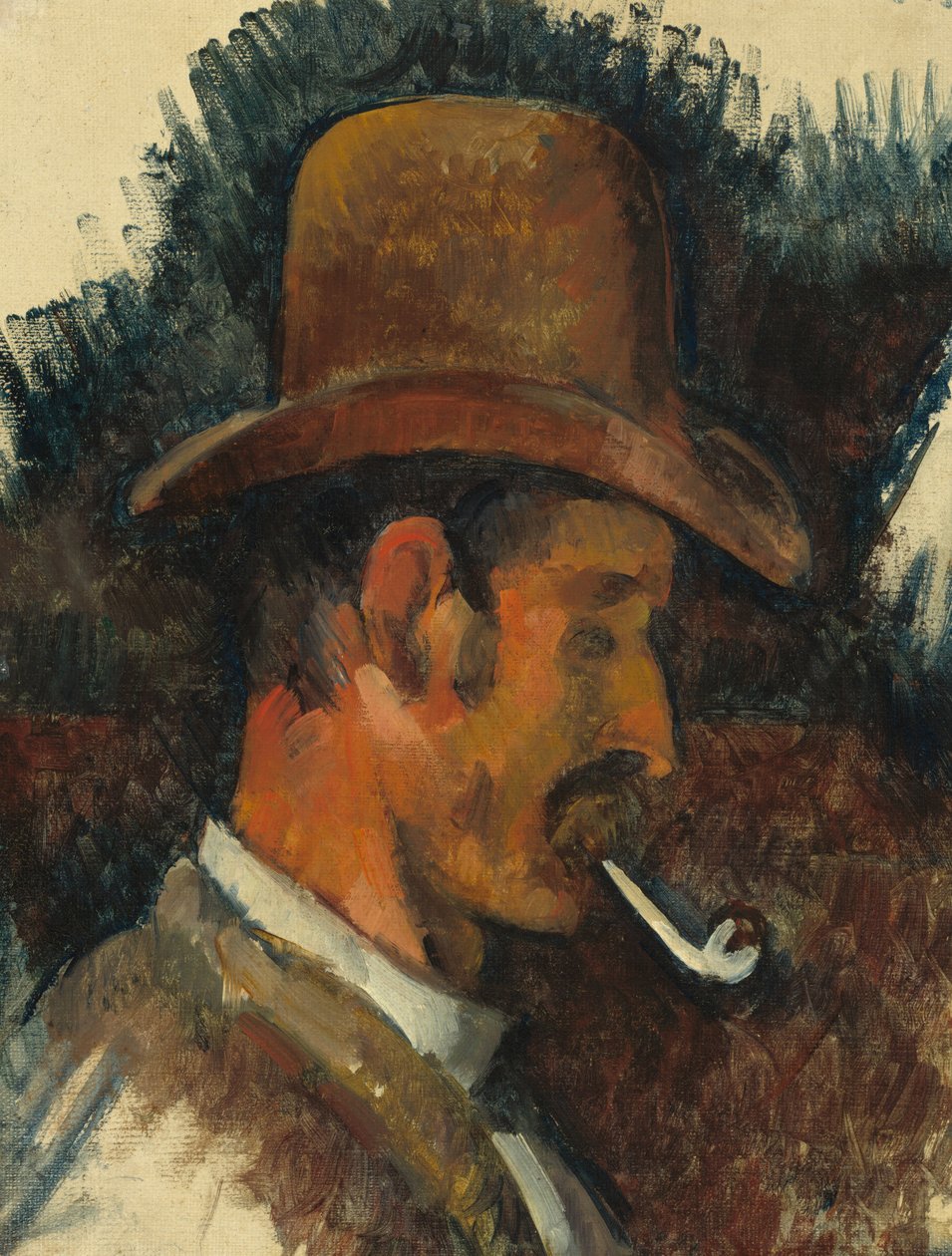 Man med rör av Paul Cézanne