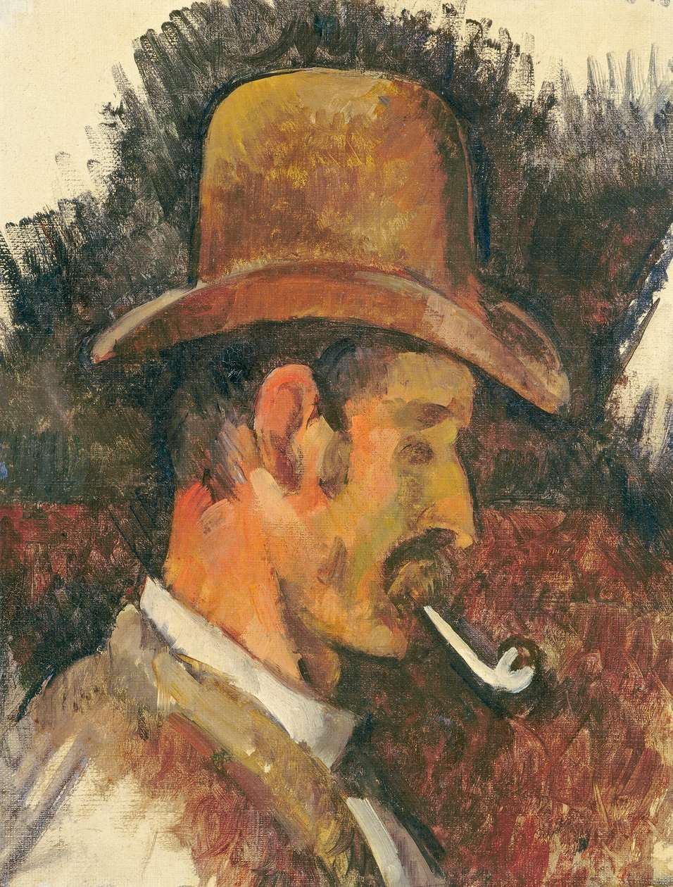 Man med rör, 1892-96 av Paul Cézanne