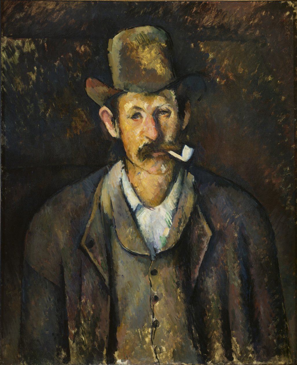 Man with a Pipe, ca 1892-1896. av Paul Cézanne