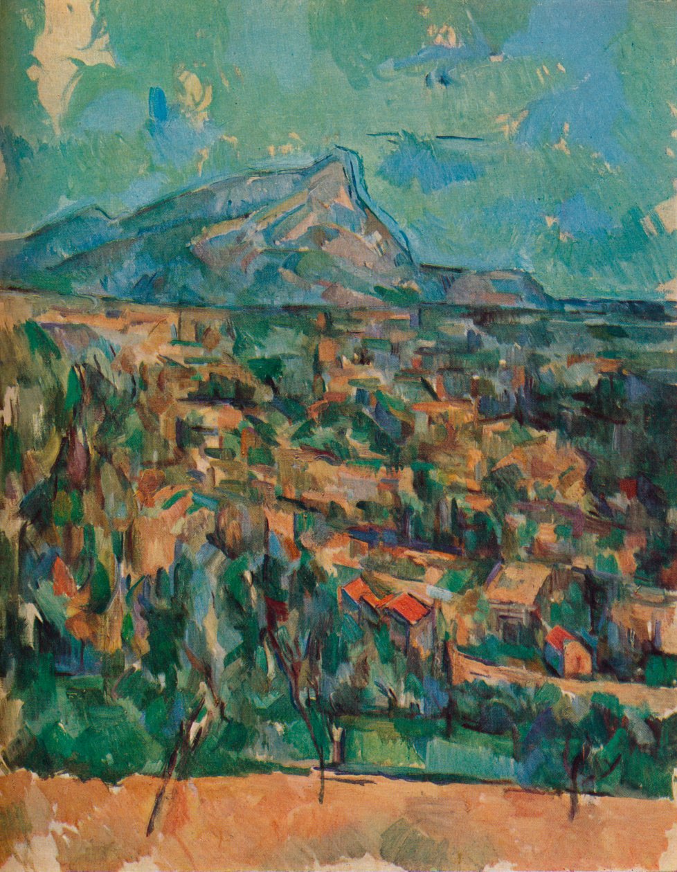 Mount Ste. Seger, ca 1880-talet, 1946. av Paul Cézanne