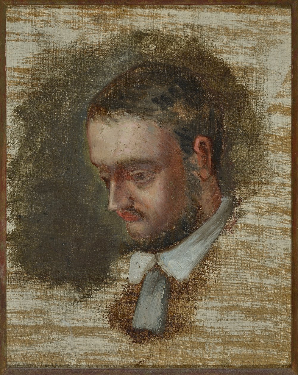 Porträtt av Emile Zola av Paul Cézanne