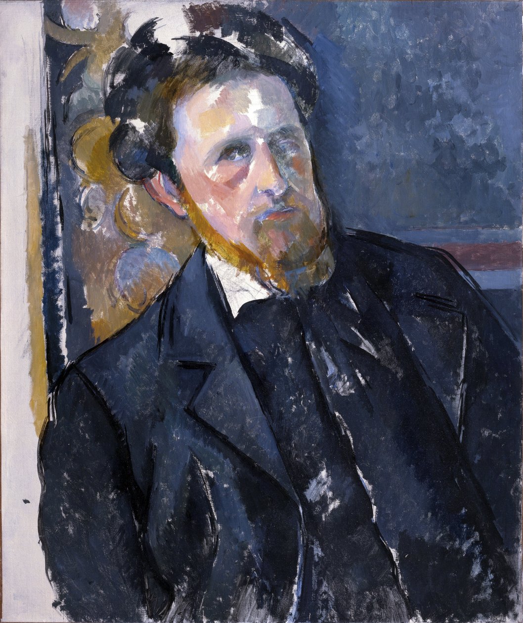 Porträtt av Joachim Gasquet (1873-1921) - Paul Cezanne (1839-1906). Olja på duk, ca 1896. Nationalgalleriet, Prag av Paul Cézanne