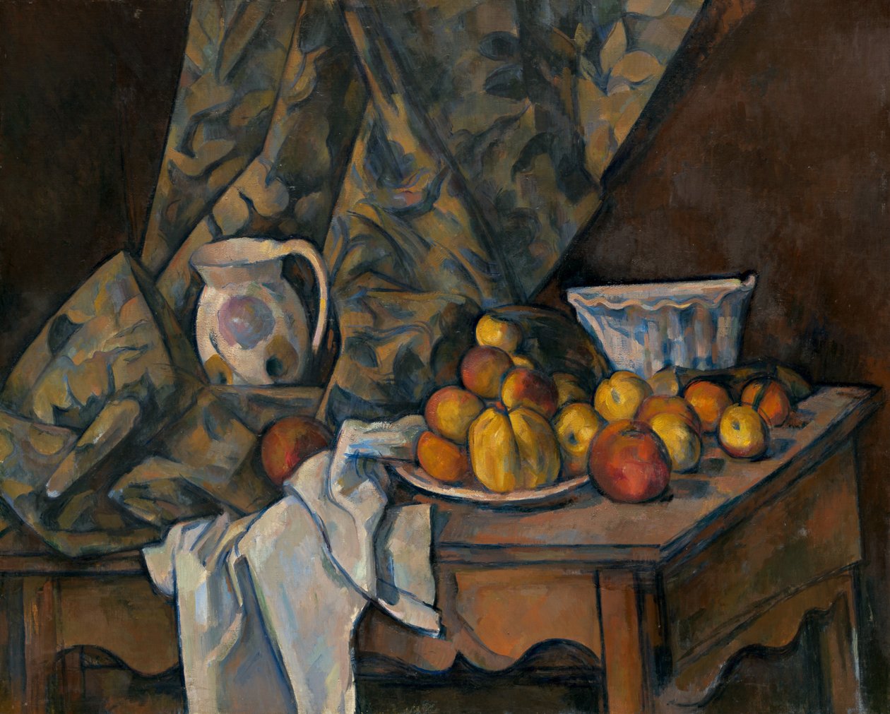 Stilleben med äpplen och persikor, ca. 1905. av Paul Cézanne