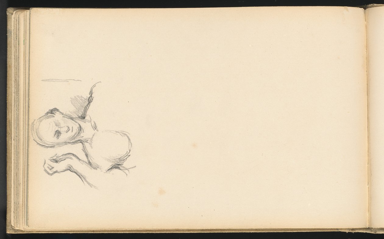 Studie av den romerske talaren Germanicus, 18831886. av Paul Cézanne