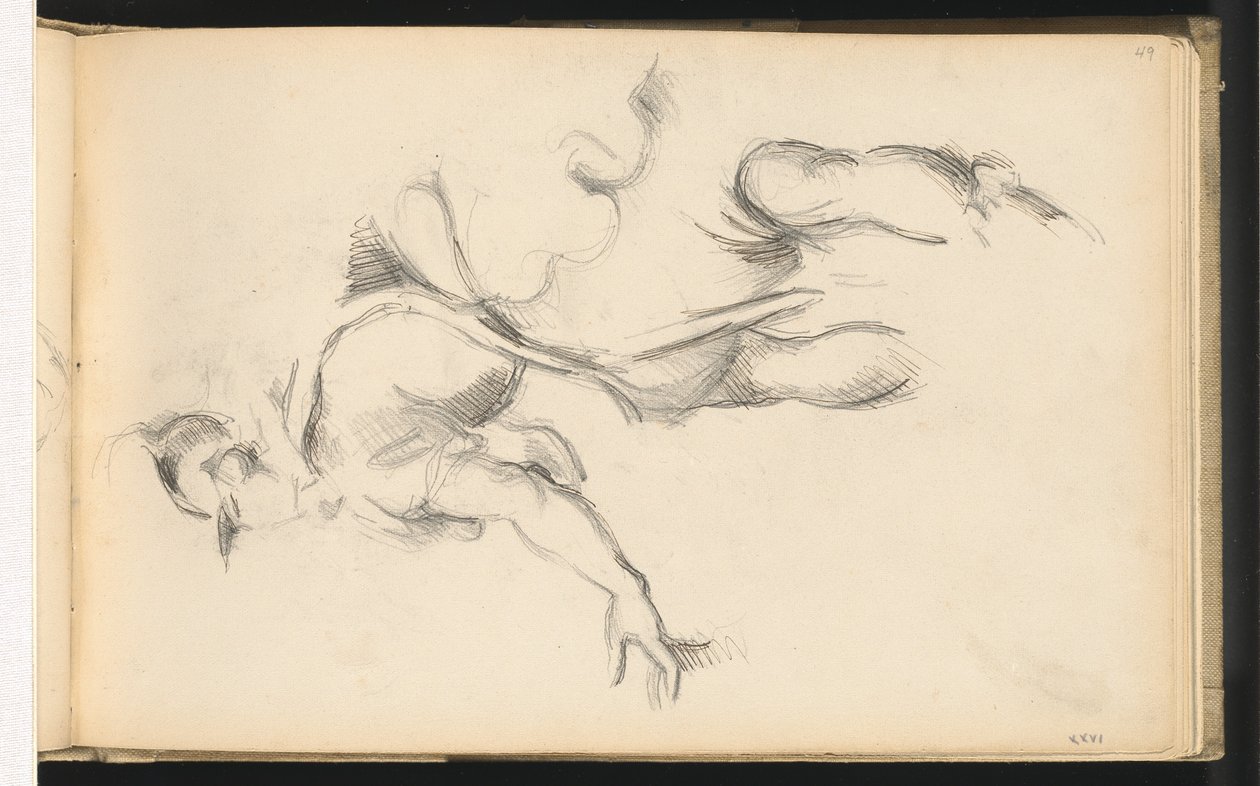 Studie av den allegoriska figuren Frankrike i Rubens