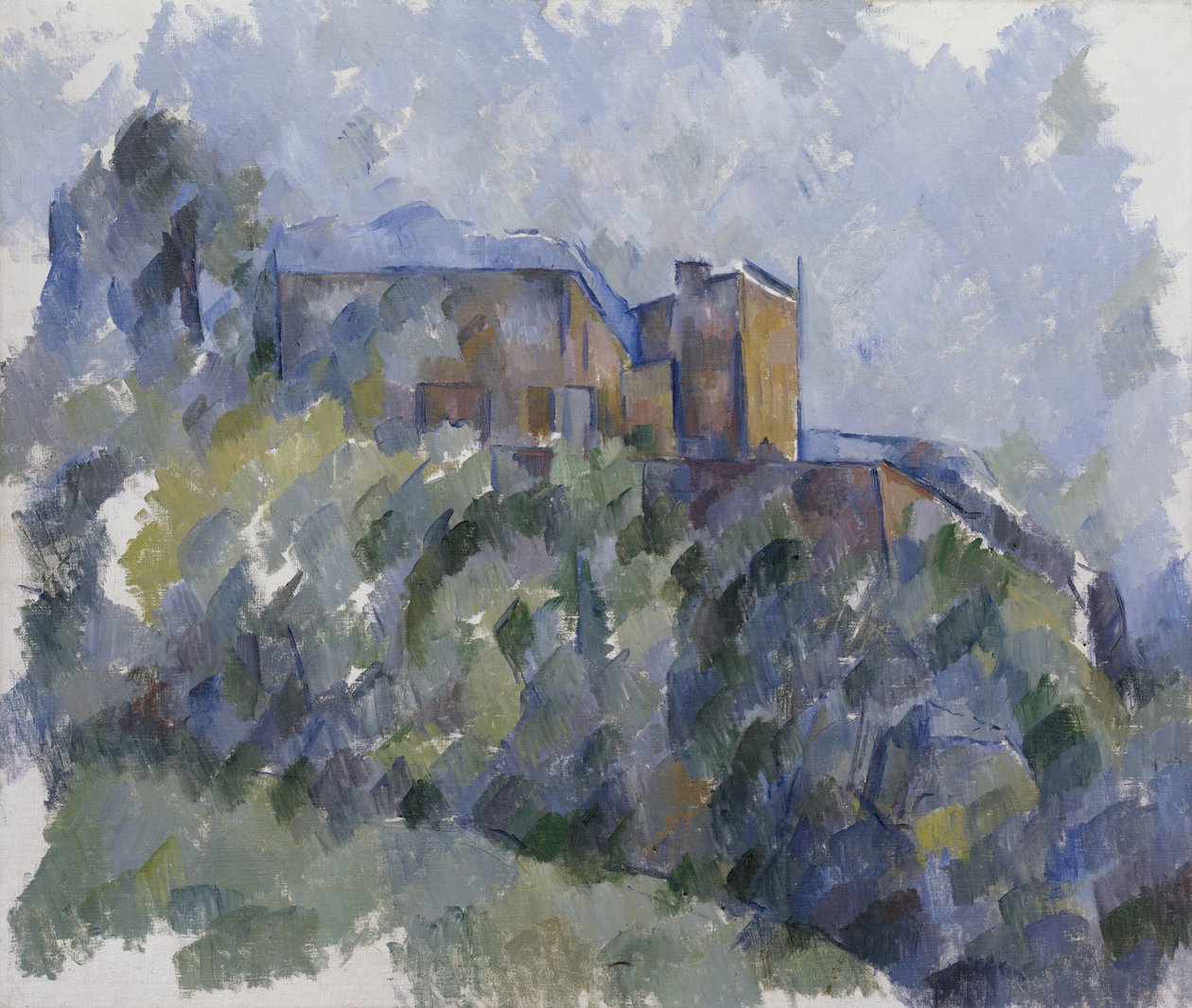 Svarta huset av Paul Cézanne