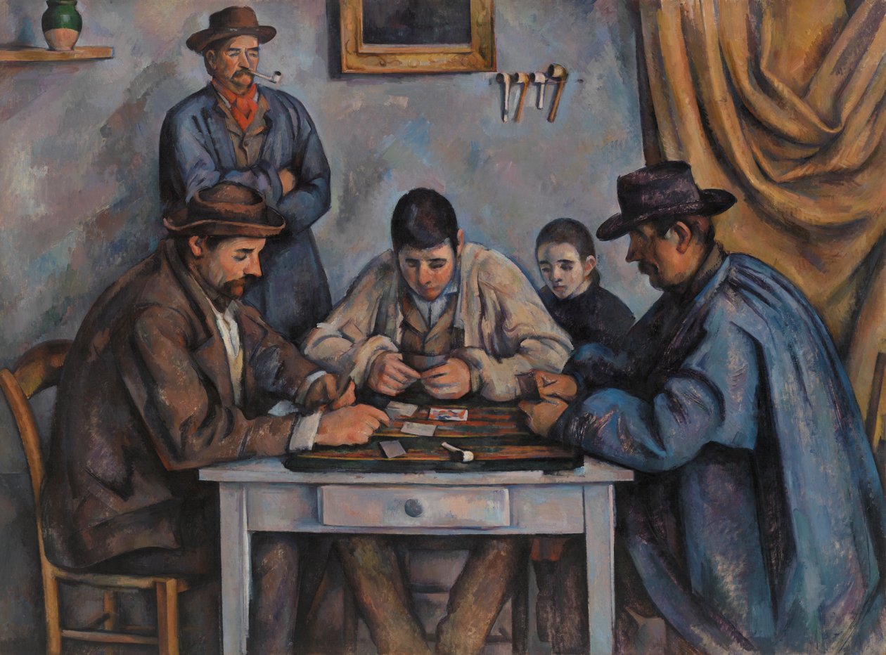 Kortspelarna av Paul Cézanne