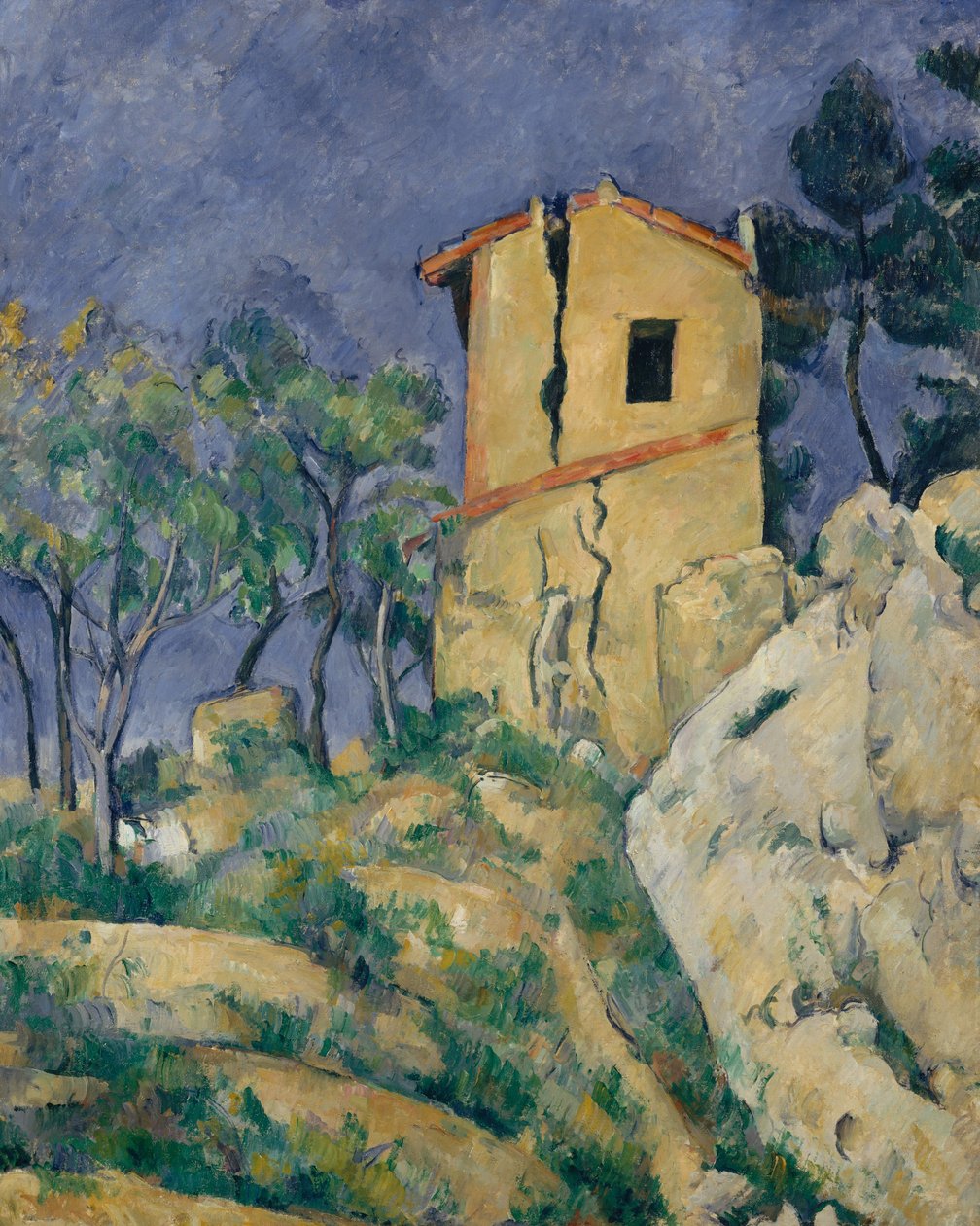 Huset med de spruckna väggarna, 1892-94 av Paul Cézanne