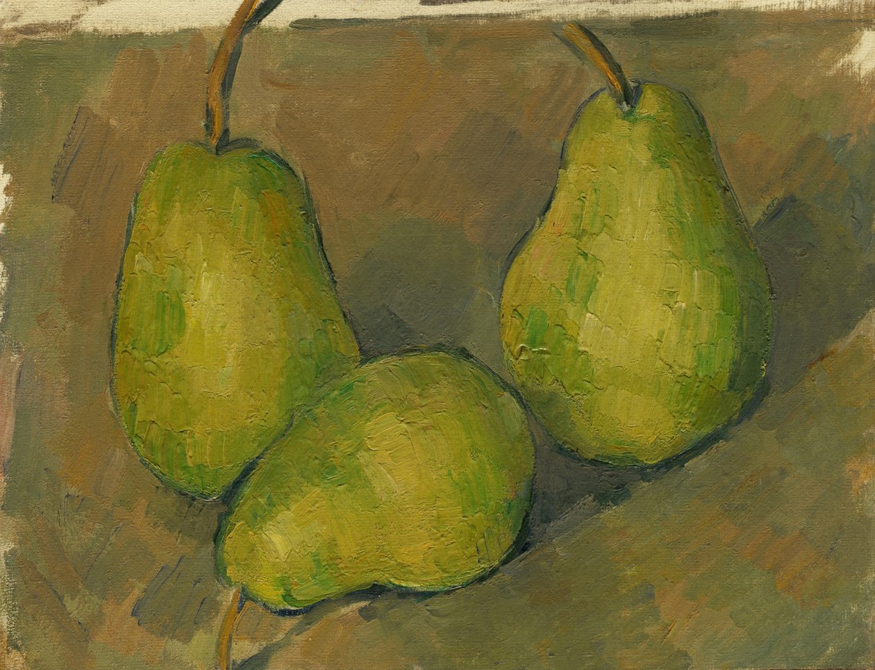 Tre päron, 18781879. av Paul Cézanne