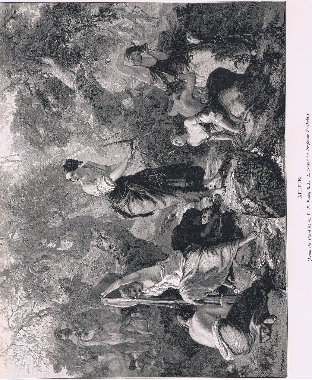 Arlete, från The Magazine of Art 1893, Cassell and Company av Paul Falconer Poole